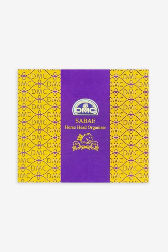 Sabae Horsehead Floss Organizer - Light Purple