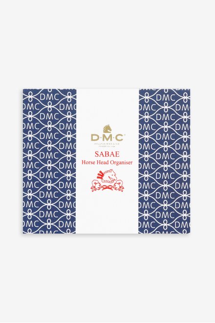 Sabae Horsehead Floss Organizer - Mixed Ivory