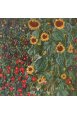 クリムト クロスステッチキット Klimt FARM GARDEN WITH SUNFLOWERS thumbnail