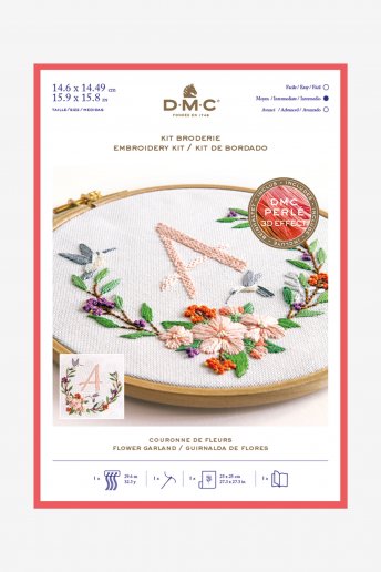 Flower Garland Embroidery Kit 
