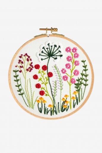Rustic Countryside Embroidery Kit