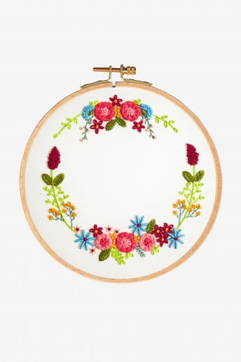 Magical Wreath Embroidery Kit