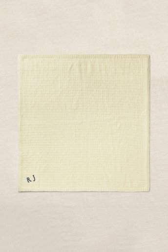 Personalised Baby Blanket -  Knitting Kit - Gift of stitch