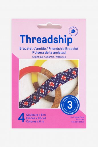 Beginner Friendship Bracelet Kit “Atlantic”