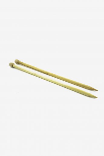 Agujas de tricot xl de bambú de 10mm
