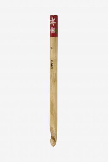 Agulha de croché de bambu de 10 mm - art. u1788/10