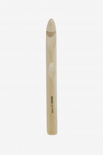 Agulha de croché de bambu de 20 mm