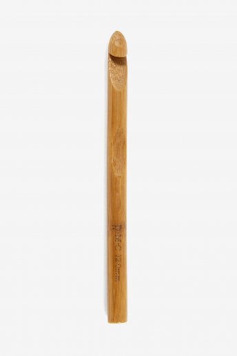 Ganchillo bambú 12 mm