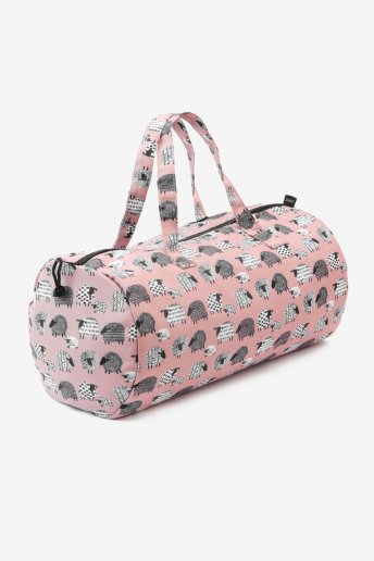 Pink Sheep Pattern Bowling Bag